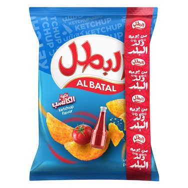 Al Batal Chips Ketchup 110g