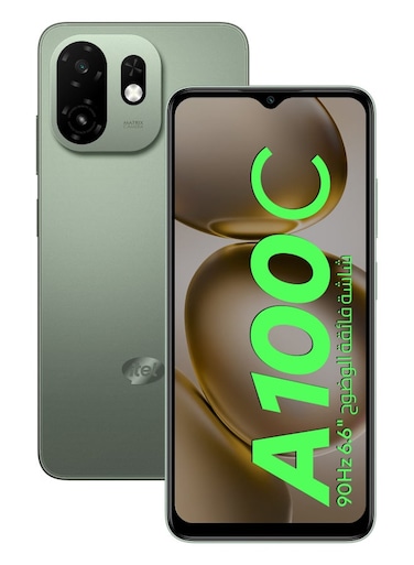 آيتل - A100C أخضر حريري 2.4 جيجابايت رام 64 جيجابايت 4G إصدار الشرق الأوسط
