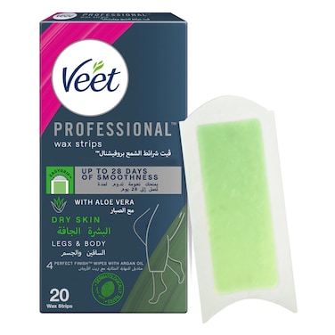 فيت شرائح شمعية للبشرة الجافة - 20 حبة