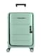 Fold Cabin Luggage 20&rdquo; &ndash; Lightweight Polypropylene Suitcase, 8-Wheel Spinner, TSA Lock, Expandable Travel Trolley, Durable &amp; Stylish Carry-On Bag - Dawn Green