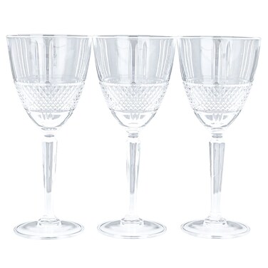 سيف غاليري أكواب عصير زجاجية، 7.74 أونصة، 6 عبوات - شفاف