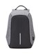 Anti Theft Back Pack With USB Charging Port Grey