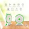 STARGOLD 14 Inch Rechargeable Table Fan With Remote Control And SMD LED Light, 3 Speed 40W Copper Motor For Home Office Bedroom, SG-4048