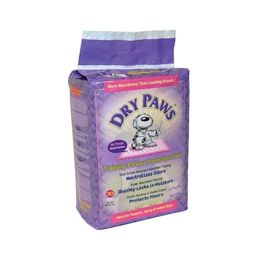 وسائد "دراي باوز" للتدريب وحماية الأرضية للكلاب من ميد ويست، 58 × 61 سم، 30 قطعة