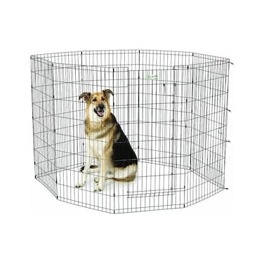 قفص للحيوانات الأليفة من ميد ويست، 24 عرض × 48 ارتفاع بوصة