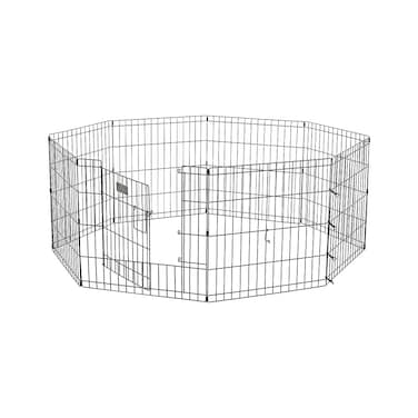 قفص للحيوانات الأليفة من ميد ويست، 24 عرض × 24 ارتفاع بوصة