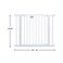 MidWest White Std Steel Pet Gate - 29H x 29.5-38W (Adjustable) Inch