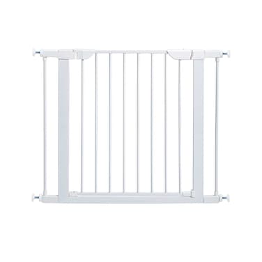 MidWest White Std Steel Pet Gate - 29H x 29.5-38W (Adjustable) Inch