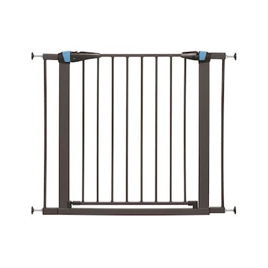 Midwest Steel Glow Stripe Pet Gate, Graphite - 29H x 29.5-38W (Adjustable) Inch