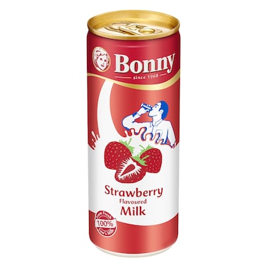 Bonny - Strawberry Flavored Milk Drink 250ml