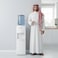 هام برادة ماء استاند حار بارد 2 صنبور أبيض LM-YL1-56B-220
