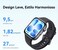 هواوي ساعة Fit 5 الذكية، شاشة AMOLED مقاس 1.82 بوصة، NFC، بلوتوث 6.0، تحديد مواقع متعدد، أسود