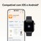 هواوي ساعة Fit 5 الذكية، شاشة AMOLED مقاس 1.82 بوصة، NFC، بلوتوث 6.0، تحديد مواقع متعدد، أسود