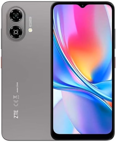 زد تي إي بليد A35e هاتف ذكي 4G ثنائي الشريحة، ذاكرة 2 جيجابايت (+4 جيجابايت)، تخزين 64 جيجابايت، شاشة HD مقاس 6.52 بوصة، رمادي فضي