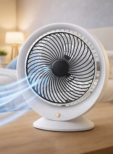 كادي ون كهربائي بلاستيك طاولة صغير مع طقم مروحة