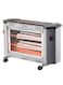 2000 Watt Electric Heater with 4 Burners Portable Quartz Electric Heater with Temperature Control Switch