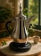 Arabic Electric Coffee Maker Silver