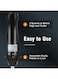 2 Speed Handheld Hand Blender, Stainless Steel Shaft, Power 400W, Your Collection, Powerful Mixing Motor, Ergonomic Design, Lightweight, Super Easy Use Black PS-4810