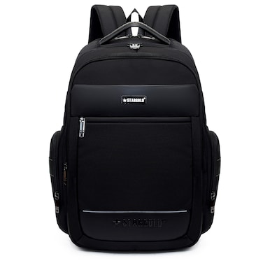 STARGOLD 19" Professional Laptop Backpack With USB Charging Port, Trolley Webbing And Multiple Compartments, Durable Polyester &amp; PU Material