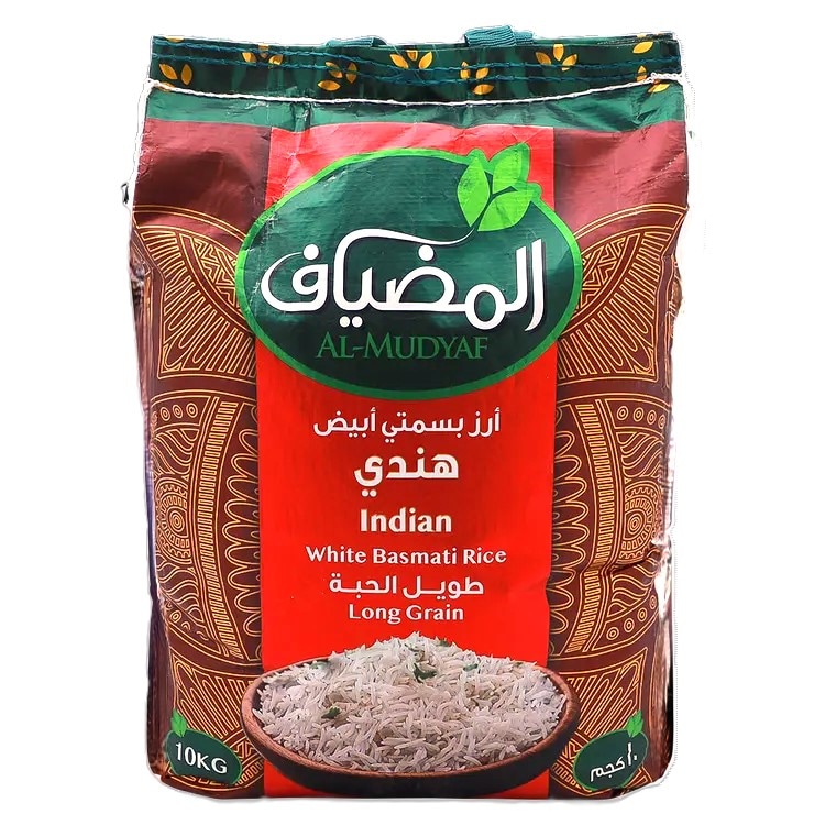 المضياف أرز أبيض هندي طويل الحبة 10 كج