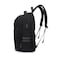 STARGOLD 19" Professional Laptop Backpack With USB Charging Port, Trolley Webbing And Multiple Compartments, Durable Polyester &amp; PU Material