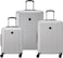 DELSEY Paris Christine Hardside Expandable Luggage With Spinner Wheels, 3 Piece Set (L+M+S) Strom gray