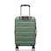 Securitech Citadel by Delsey Expendable Double wheel cabin trolley luggage bag 55cm Green