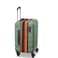 Securitech Citadel by Delsey Expendable Double wheel cabin trolley luggage bag 55cm Green