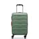 Securitech Citadel by Delsey Expendable Double wheel cabin trolley luggage bag 55cm Green