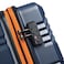 Securitech Patrol by Delsey Expendable Double wheel cabin trolley luggage bag 55cm Blue