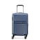 Securitech Patrol by Delsey Expendable Double wheel cabin trolley luggage bag 55cm Blue