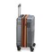Securitech Patrol by Delsey Expendable Double wheel cabin trolley luggage bag 55cm Grey