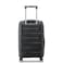 Securitech Dune by Delsey Expendable Double wheel cabin trolley luggage bag 55cm Black
