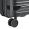 Securitech Dune by Delsey Expendable Double wheel cabin trolley luggage bag 55cm Black