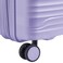 Securitech Dune By Delsey Expendable Double wheel cabin trolley luggage bag 55cm Lavender