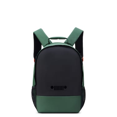 Jeep S012C Double Material Backpack Green