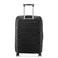 Securitech Dune by Delsey Expendable Double wheel cabin trolley luggage bag 82cm Black