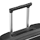Securitech Dune by Delsey Expendable Double wheel cabin trolley luggage bag 82cm Black