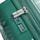 Securitech Dune by Delsey Expendable Double wheel trolley 3pcs set (L+M+S) 55/70/82cm Green