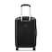 United Colors of Benetton Hardside 4-Double Wheel Luggage Trolley Cabin Suitcase 55cm Noir