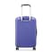 United Colors of Benetton Hardside 4-Double Wheel Luggage Trolley Cabin Suitcase 55cm Violet
