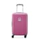 United Colors of Benetton Hardside 4-Double Wheel Luggage Trolley Cabin Suitcase 55cm Rose