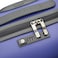 United Colors of Benetton Hardside 4-Double Wheel Luggage Trolley Suitcase 82cm Violet