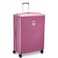 United Colors of Benetton Hardside 4-Double Wheel Luggage Trolley Suitcase 82cm Rose