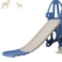 Kikibebe Slide for 1-6 years old baby use indoor, 3 in 1 Multi funtion baby slide and swing for family - Blue