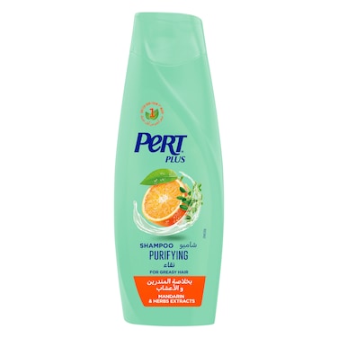 Pert Plus Purifying Shampoo with Mandarin Extract, 400ML