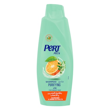 Pert Plus Purifying Shampoo with Mandarin Extract, 600ML