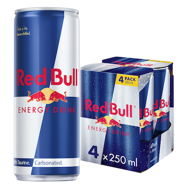 Red Bull Energy Drink 250ml &times;4 Pieces