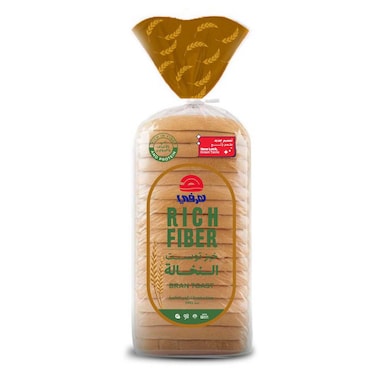 Herfy Sliced Bran Bread 600g