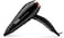 BaByliss Hair Dryer, 2200W, 2 Speed Setting, 3 Heat, Ionic Frizz Control, Tourmaline Ceramic Technology, Slim Concentrator Nozzle, Removable Filter, D570DSDE, Black